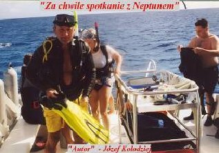 Józef Kołodziej przed "nurem"