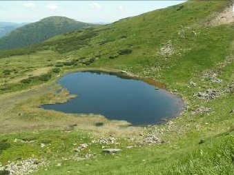 Czarnohora. Jezioro Niesamowite